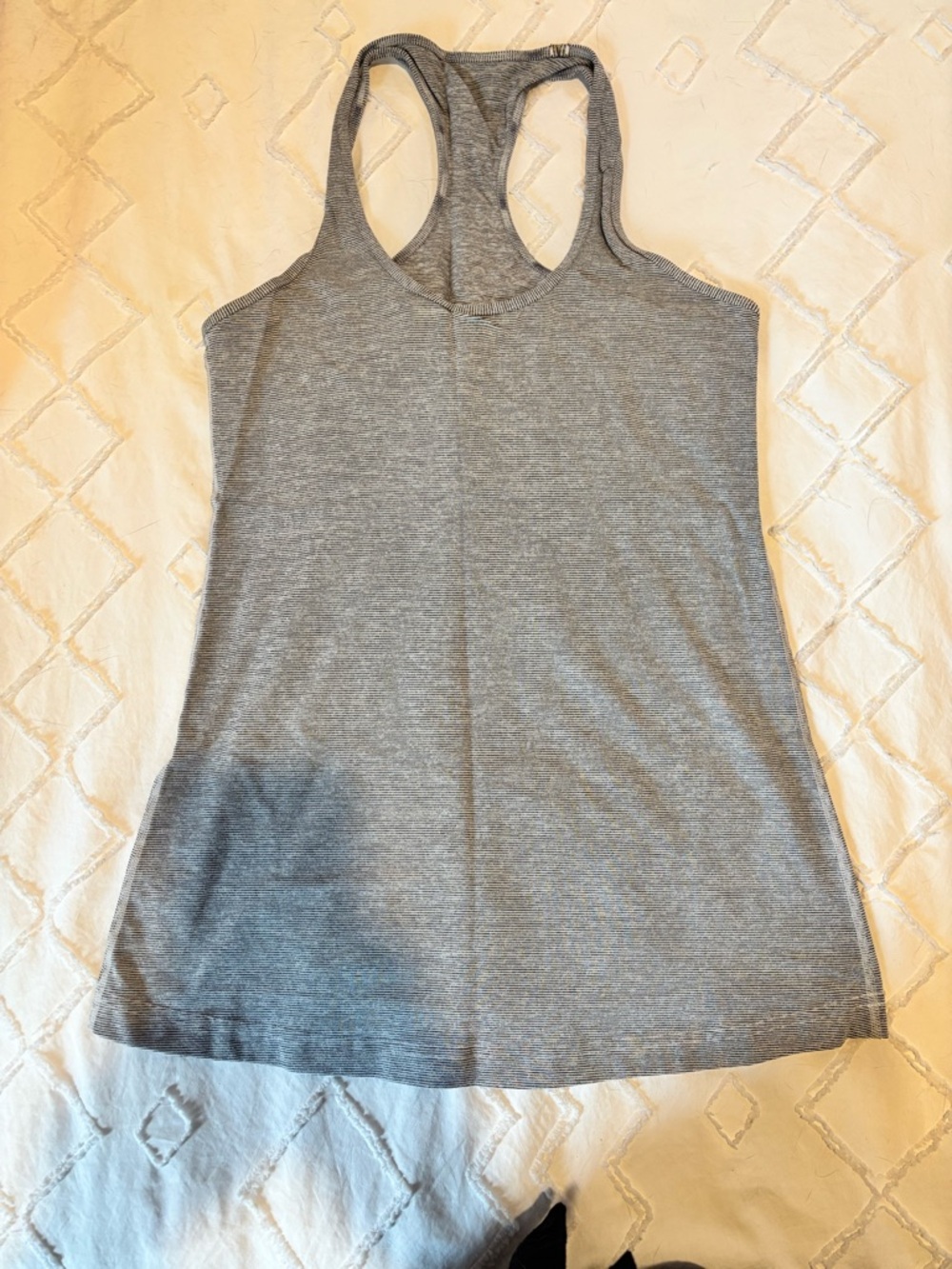 Lululemon Women’s Grey Racerback Tank Top
